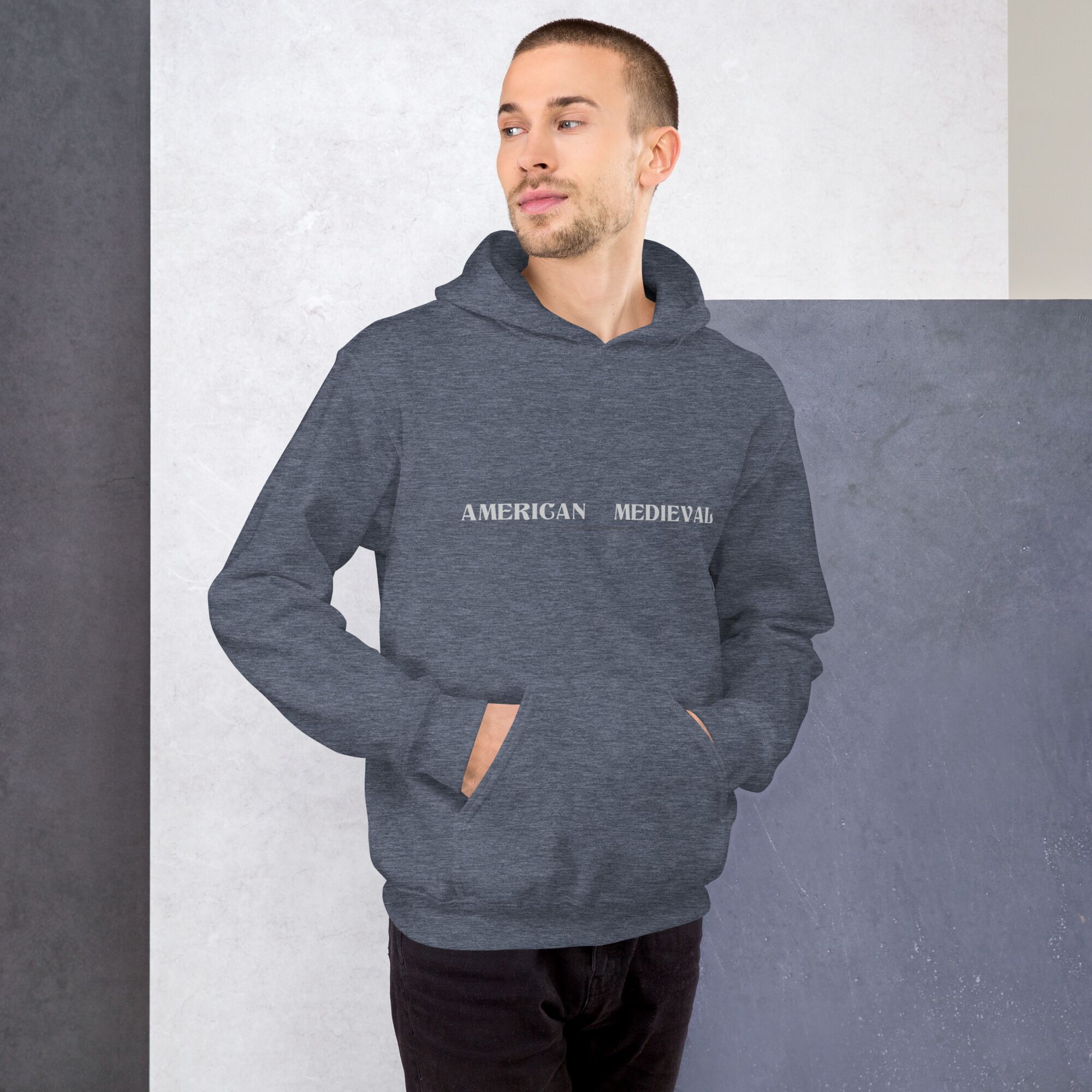 Black gauntlet Unisex Hoodie - Image 5