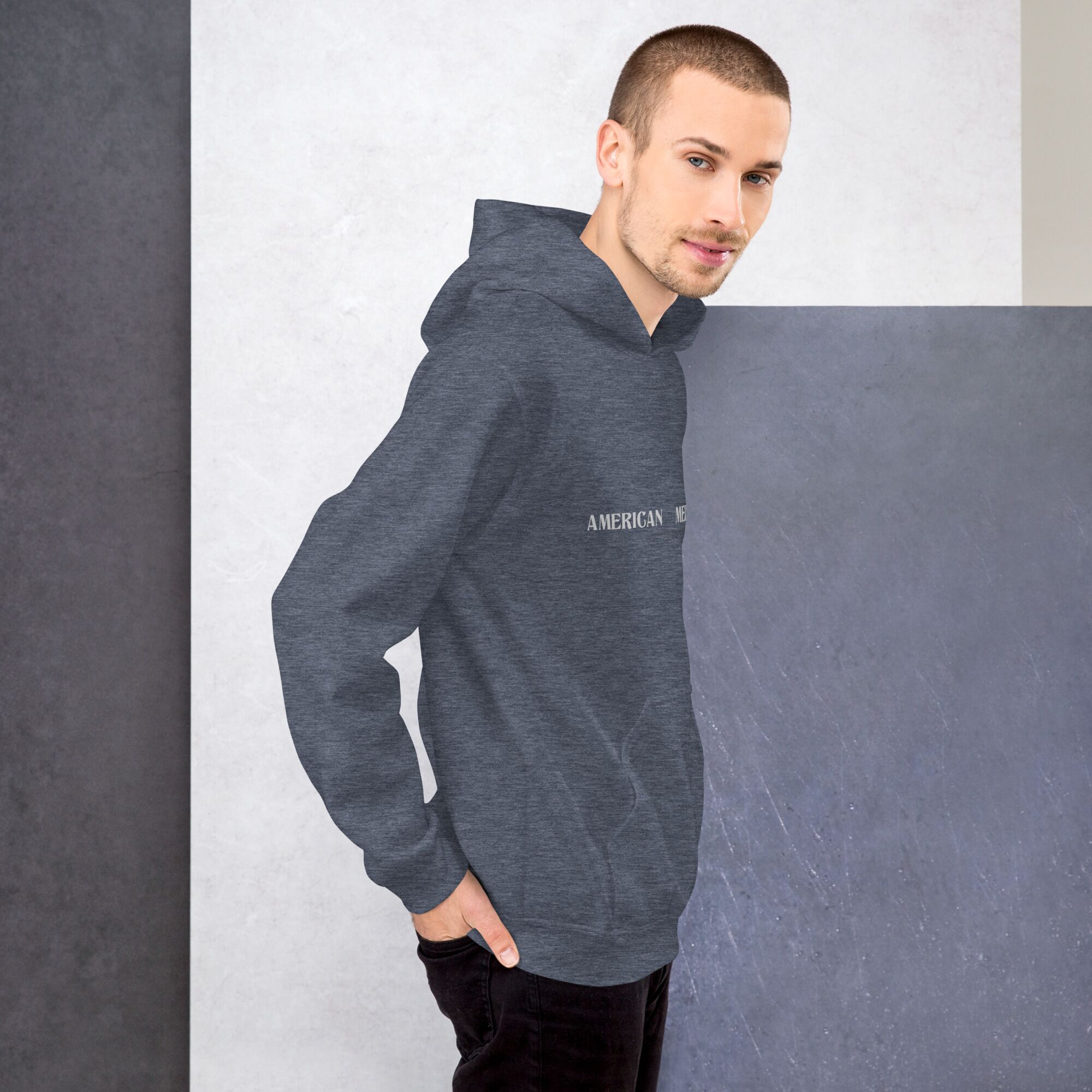 Black gauntlet Unisex Hoodie - Image 8