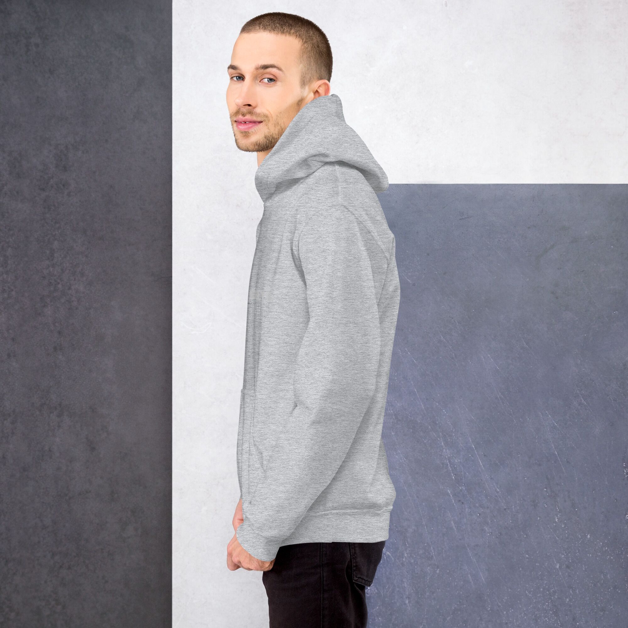 Black gauntlet Unisex Hoodie - Image 11